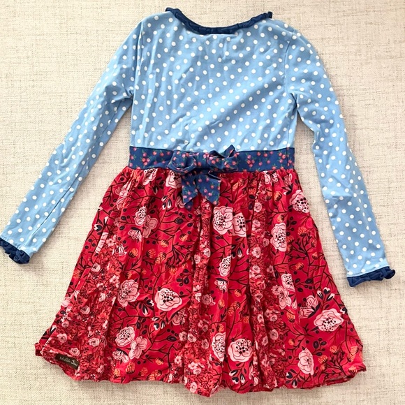 Matilda Jane Long Sleeve Dress Size 6 - Picture 2 of 3